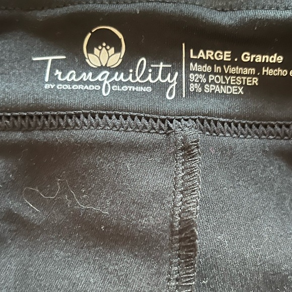 Tranquility Black and White Women's Skort - Picture 4 of 4